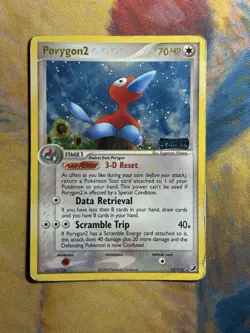 Porygon 2 12/115 Ex Unseen Forces Stamped Reverse Holo Foil Rare Pokemon Card HP - Image 2