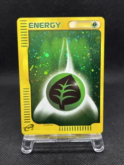 Grass Energy Holo McDonald's Promo 2002 e-Series Pokemon Card Japanese - Image 1
