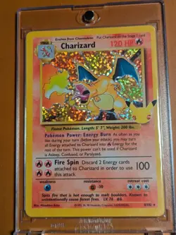 Pokemon TCG Charizard 4/102 Celebrations Classic Collection Holo Rare card - Image 1