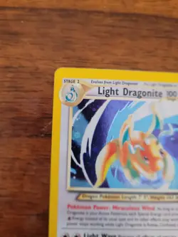 Pokemon Light Dragonite Neo Destiny Holo Card 14/105 Unlimited Rare - Image 4