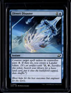 Divert Disaster - 55 - EOE - NM - MTG Magic the Gathering - Image 1