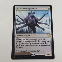 Magic The Gathering Wandering Archaic | Explore the Vastlands - 006 - MTG NM - Image 1