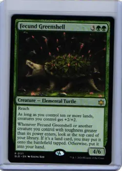 Fecund Greenshell BLOOMBURROW Regular Rare BLB 171 mtg NM/M - Image 1