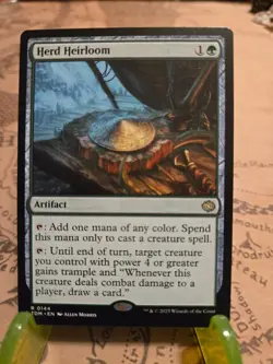 MTG Herd Heirloom Tarkir: Dragonstorm Regular Rare NM - Image 1