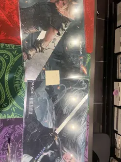 MtG x Final Fantasy, MagicCon Exclusive, Metallic Cloud and Sephiroth Playmats - Image 1