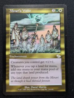 Mirari's Wake - Judgment - NM - MTG - Magic the Gathering - Green/White - Image 1