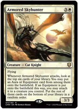 MTG Commander Legends Armored Skyhunter (Rare) - Image 1