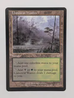 Llanowar Wastes - Excellent - Apocalypse - MTG - Image 1