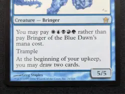 Bringer of the Blue Dawn - Fifth Dawn - NM - MTG - Magic the Gathering - Blue - Image 2