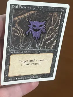 Evil Presence Haunter Custom Art Alteration MTG Pokemon TCG Brandon Olterman BTO - Image 3