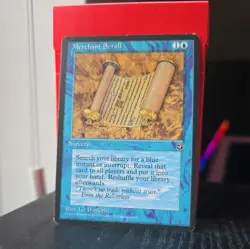 Merchant Scroll - Homelands - NM - MTG - Magic the Gathering - Blue - Sorcery - Image 1