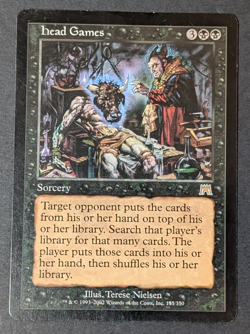 MTG - 1x Head Games - Onslaught - NM/LP - Rare Vintage - Magic The Gathering 155 - Image 1