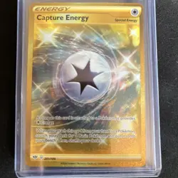 Pokemon TCG Gold Capture Energy 201/189 Darkness Ablaze Secret Rare NM - Image 1