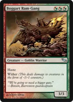 Boggart Ram-Gang - Medium Play MTG Shadowmoor - Image 1