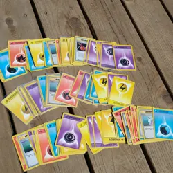 pokemon energy cards 70+ vintage - Image 2
