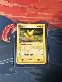 Pokemon TCG 2005 Ditto 63/113 Delta Species (Pikachu) Non-Holo LP- - Image 1