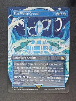 The Water Crystal (Borderless) R0333 - MTG: Final Fantasy - Image 1
