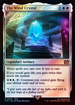 The Wind Crystal R0043 - MTG: Final Fantasy - Foil - Image 1