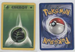 Grass Energy Pokemon Gym Challenge #129 2000 08ql - Image 3