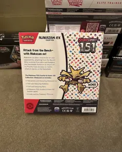 Pokemon TCG Scarlet & Violet 151 Collection Alakazam Ex Box - Image 2