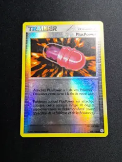 PlusPower 109/130 Reverse DP Diamant et Perle Carte Pokemon FR - Image 1