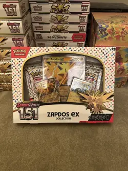 Pokemon TCG Scarlet & Violet 151 Collection Zapdos Ex Box - Image 1