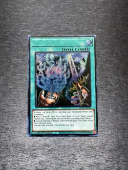 YuGiOh! Runick Tip MP23 - Error Misprint No Name No Imprint 1st Edition NM - Image 1