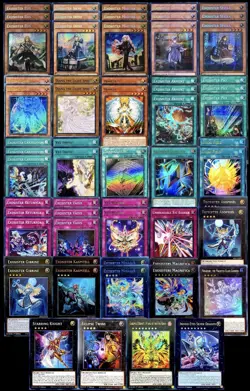 YuGiOh! EXOSISTER DECK W/ XYZ SUPPORT: GLASS GODDESS-INDIGO EYES [60 Cards] - Image 3