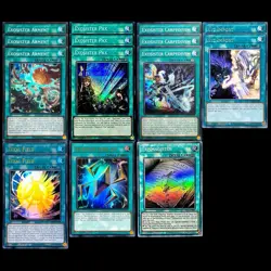 YuGiOh! EXOSISTER DECK W/ XYZ SUPPORT: GLASS GODDESS-INDIGO EYES [60 Cards] - Image 5