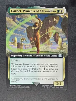 Garnet, Princess of Alexandria (Extended Art) U0487 - MTG: Final Fantasy - Image 1