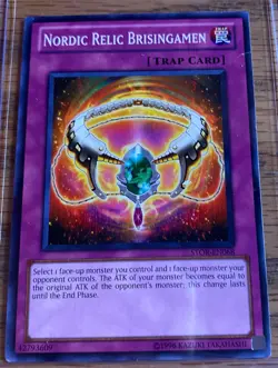 Nordic Relic Brisingamen STOR-EN068 Yu-Gi-Oh! Card Light Play Unlimited - Image 1