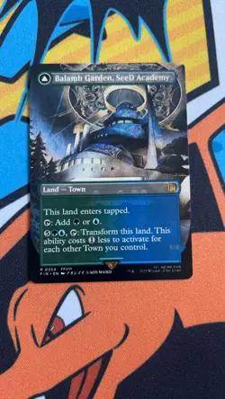 Balamb Garden, SeeD Academy (Borderless) R0354 - MTG: Final Fantasy - Image 2