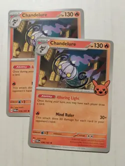 2 - Pokemon Card TCG - Chandelure - Trick or Trade 2024 - 038/167 - Rare - Image 1