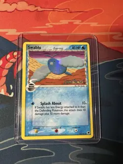 Swablu 65/101 Reverse Holo EX Dragon Frontiers Pokemon Card LP - Image 1