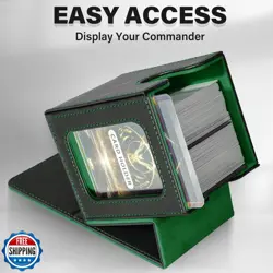 Jaffzora Deck Box for MTG Commander, Magnetic Card Display Case, TCG Card Sto - Image 5