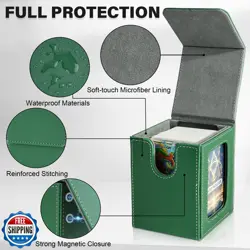 Jaffzora Deck Box for MTG Commander, Magnetic Card Display Case, TCG Card Sto - Image 5