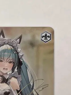 Weiss Schwarz NIKKE Privaty Unkind Maid SP Signed Card Japanese Bushiroad Rare - Image 3