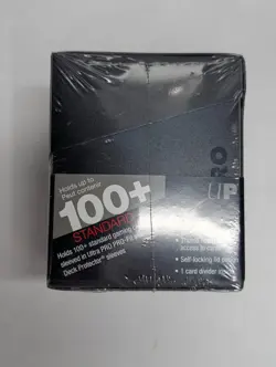 Ultra Pro Eclipse PRO 100+ Deck Box BLACK Locking Lid w/ 1 Card Divider - Image 3