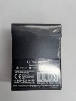 Ultra Pro Eclipse PRO 100+ Deck Box BLACK Locking Lid w/ 1 Card Divider - Image 5