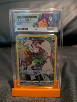 Smeargle Special Art TG10 slab Graded card ACE 9 Mint Pokemon TCG 2022 - Image 1