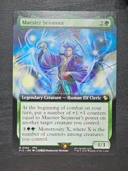 Maester Seymour (Extended Art) R016 - MTG Commander: Final Fantasy - Image 1