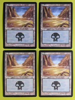 Swamp (339) x4 Mercadian Masques 4x Playset Magic the Gathering MTG - Image 1