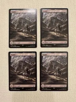 4x Wastes Full Art L0309 Final Fantasy MTG Magic the Gathering NM - Image 1