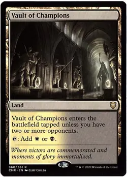 MTG Commander Legends Vault of Champions (Rare) - Image 1