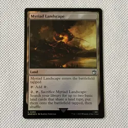 MTG [Myriad Landscape] FOIL Doctor Who #290 Uncommon Land NM/MT+ **Ships Free** - Image 1
