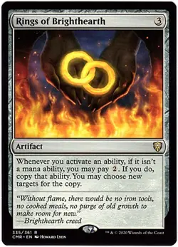 MTG Commander Legends Rings of Brighthearth (Rare) - Image 1