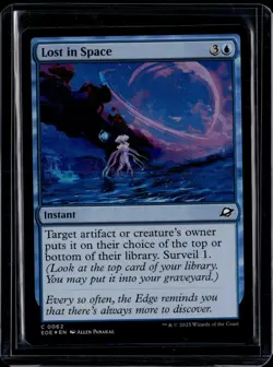 Lost In Space - 62 - Foil - EOE - NM - MTG Magic the Gathering - Image 1