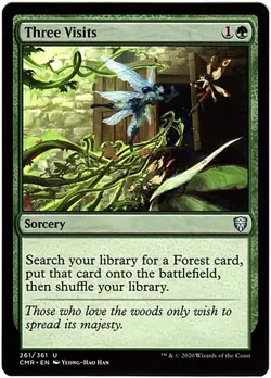 MTG Commander Legends Three Visits (Uncommon) - Image 1