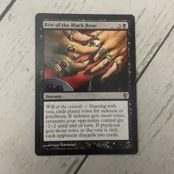 Bite of the Black Rose #26 (NM) Conspiracy CNS Magic MTG - Image 1