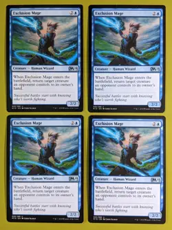Exclusion Mage x4 Core Set 2019 M19 4x Magic the Gathering MTG - Image 1